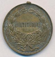 1917. "Ezüst Vitézségi Érem I. osztálya" ezüstözött Br kitüntetés. Szign.: Schuck J / GÁL ...