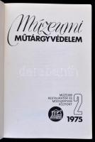 1975 Múzeumi Műtárgyvédelem 1975/2 Bp., Múzeumi Restaurátor és Módszertani Központ-Népművelési Propa...