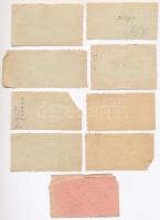 Makó DN 9db izraelita bárca T:III
Hungary / Makó ND 9pcs of Hebrew labels C:F