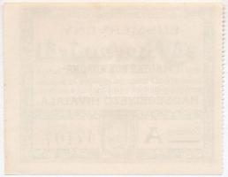 Budapest 1914-1919. 1K "A" "Magyar Nők Korona Alapja I." szelvény nélkül T:I