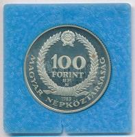 1983. 100Ft alpakka "Czóbel Béla" eredeti tokban, tanúsítvánnyal + 1985. 100Ft alpakka &qu...