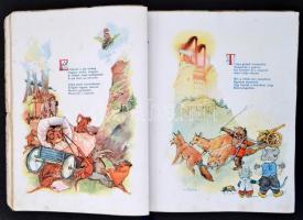 Ámon Ágnes: Állatok háborúja. Bp., é. n., Forrás. Kissé megviselt papírkötésben