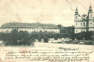 1899 Nagyvárad, Oradea; Püspöki palota és székesegyház / bishop's palace, cathedral  (EK)