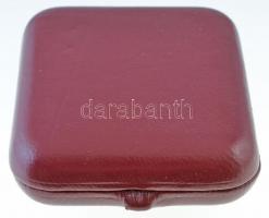 Szovjetunió DN Lenin minikönyv, Ag? jelzéssel, eredeti dísztokban, nem lapozható (9,64g/18x22mm) T:2...