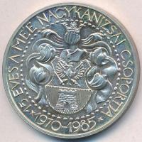 Tóth Sándor (1933- ) 1985. "Zrínyi Miklós / 15 éves a MÉE Nagykanizsai csoportja 1970-1985"...