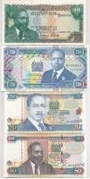 Kenya 1975. 10sh + 1993. 20Sh + 1995. 20Sh + 2006. 50Sh T:I-,II Kenya 1975. 10 Shillings + 1993. 20 Shillings + 1995. 20 Shillings + 2006. 50 Shillings C:AU,XF