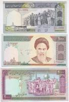 Irán 7db-os bankjegy tétel T:I,I-
Iran 7pcs of banknotes C:UNC,AU