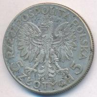 Lengyelország 1934. 5Zl Ag T:2,2- Poland 1934. 5 Zlotych Ag C:XF,VF Krause Y#21