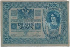 1902. 1000K rajta kiolvashatatlan, halovány bélyegzés T:III szép papír 
Adamo K35