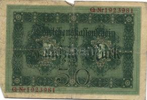 Német Birodalom 1908. 100M (10x) + 1914. 50M (10x) T:II,II/III,III