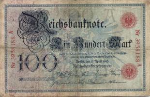 Német Birodalom 1908. 100M (10x) + 1914. 50M (10x) T:II,II/III,III