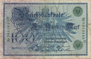 Német Birodalom 1908. 100M (10x) + 1914. 50M (10x) T:II,II/III,III