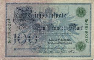 Német Birodalom 1908. 100M (10x) + 1914. 50M (10x) T:II,II/III,III