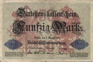 Német Birodalom 1908. 100M (10x) + 1914. 50M (10x) T:II,II/III,III