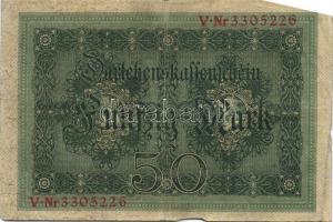 Német Birodalom 1908. 100M (10x) + 1914. 50M (10x) T:II,II/III,III