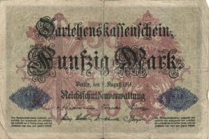 Német Birodalom 1908. 100M (10x) + 1914. 50M (10x) T:II,II/III,III