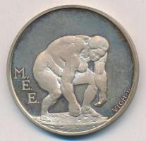 Vígh Tamás (1926-) 1990. "MÉE / Száz éve született Ferenczy Béni" jelzett Ag emlékérem (35...