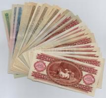 26db-os forint bankjegy tétel 10-20-50-100 forintos címletek T:II,III nagyrészt szép, ropogós papírr...