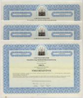Göd 1994-1995. "HB Westminster Kárpótlási Jegy Befektető Részvénytársaság" részvénye 1000F...