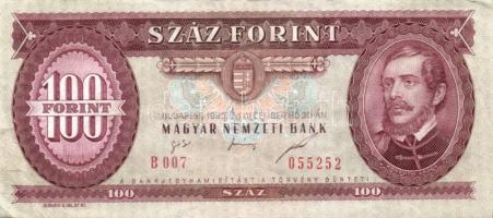 100Ft 1984 (8x), 1992. (9x) T:II/III,III