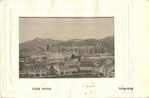 Nagybánya, Baia Mare; Fő tér / main square, photo 1940 Nagybánya visszatért So. Stpl (fa)