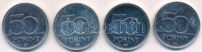 1992- 50Ft ezüstözött Cu-Ni (4xklf) "Nagy Magyarok / Szent László, Károly Róbert, Kossuth Lajos...