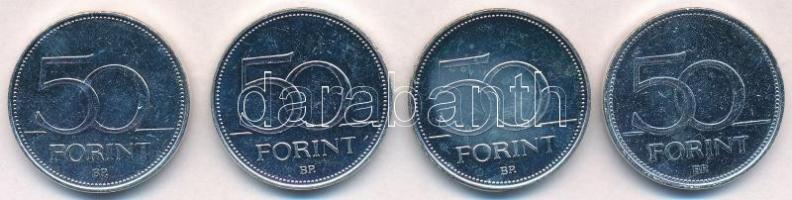 1992- 50Ft ezüstözött Cu-Ni (4xklf) "Nagy Magyarok / Szent István, Zrínyi Miklós, Széchenyi Ist...