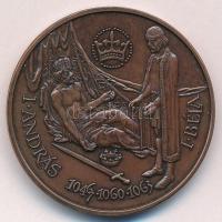 Fritz Mihály (1947-)1997. "MÉE Székesfehérvár - I. András és I. Béla" Br emlékérem (42,5mm...