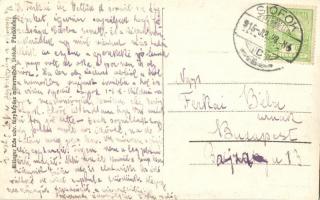 1915 Siófok, fürdőzők csoportképe a strandon, Ellinger Ede photo