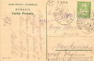 Predeal, Vedere Generala / látkép, vasútállomás, gőzmozdony / general view, railway station, locomot...