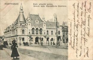 Nagyvárad, Oradea; Katolikus püspöki palota / bishop's palace (ázott / wet damage)