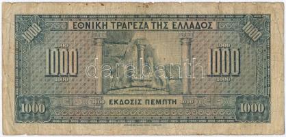 Görögország 1926. 1000D T:III-
Greece 1926. 1000 Drachmai C:VG
Krause 100