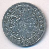 Lengyel Királyság 1665A-T 6Gr Ag "II. János Kázmér" (2,6g) T:3 Poland 1665A-T 6 Grossus Ag...
