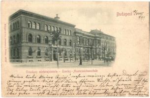 1899 Budapest VI. Andrássy út, Országos Minta-rajziskola  (EK)