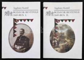 Aggházy Kamil: Budavár bevétele 1849-ben. 1-2. köt. Bp., 2001, Budapest Főváros Levéltára. Kiadói papírkötésben, jó állapotban.