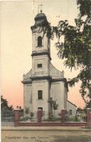 Tiszafüred, Római katolikus templom. Goldstein Adolf kiadása (felületi sérülés / surface damage)
