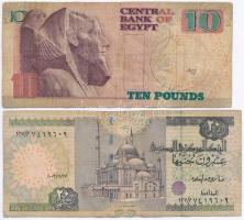 Egyiptom 5db-os bankjegy tétel T:I,III,III-
Egypt 5pcs of banknotes C:UNC,F,VG
