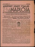 1932-1933 A Magyar Lányok és az Asszony Leány Család Naplója című újságok egy-egy száma