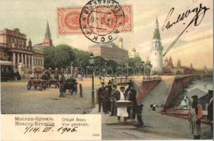 Moscow, Moscou; Kremlin, TCV card