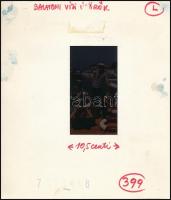 Balatoni vízi úttörők, fotónegatív, 6x6 cm