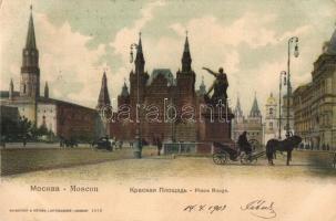 Moscow, Moscou; Place Rouge / square