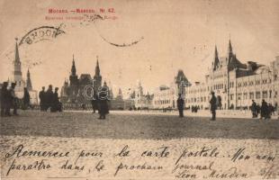 Moscow, Moscou; Place Rouge / square