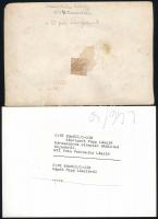 4 db fotó híres emberekről: Papp László, Hofi, Bajor Gizi, stb