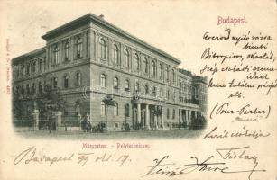 1899 Budapest VIII. Múzeum körút, Műegyetem