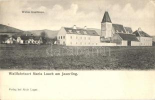 Maria Laach am Jauerling, Wallfahrtsort, Weiss Gasthaus / guest house (EK)