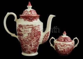 Olde Country hiányos készlet, levonó képes, jelzett, hibátlan, összesen: 9 db