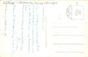 1938 Vezseny, Tiszavezseny; utcakép. photo (gyűrődés / crease)