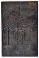 Renner Kálmán (1927-1994) 1961. "Bors János" Br plakett (92mm) + Észtország DN "Talli...