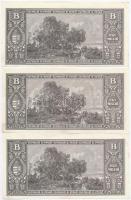 1946. 1.000.000BP (5x) közte egy látványosan elcsúszott nyomat T:I-,II