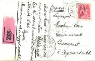 1941 Budapest III. Római Dunapart, Szent István strand. Foto Gegess